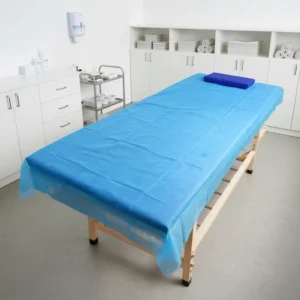 JUSTCARE Disposable Nonwoven PP Bed Pad Safe and Eco Friendly for Spa Beauty and Personal Care Massages