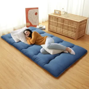 Japanese Floor Mattress Futon Mattress Thick Tatami Mat Sleeping Pad Full Size Portable Floor Lounger Bed Twin Size Comfortable