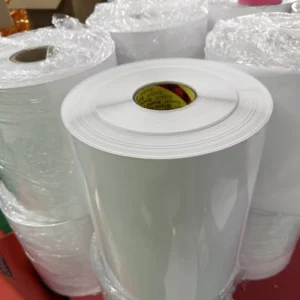 Jumbo Roll 60g 80g 100g 120gsm One Side Double Side Silicone Coated Glassine Paper Self Adhesive Release Glassine Paper