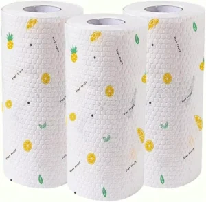 Jumbo Roll Printed Spunlace Non Woven Fabric Ideal Solution for Versatile Cleaning Cloths and Industrial Applications