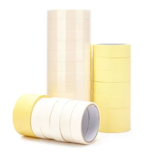 Jumbo Roll Single Sided Crepe Paper PVC PET Heat Resistant Pressure Sensitive Masking Tape for Adhesive Paper Film