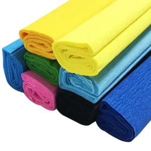 Jumbo Roll Solid Color Crepe Paper Premium Wrapping Paper for Crepe Paper Flower & DIY Crafts