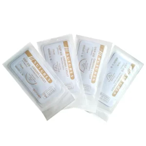 KD911 Medical Veterinary Suture Absorbable Surgical Catgut Suture Wire With Needle