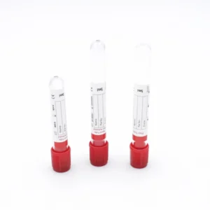 Kedelab Red Plastic Blood Collection Tubes Sterile Vacuum Test Tube