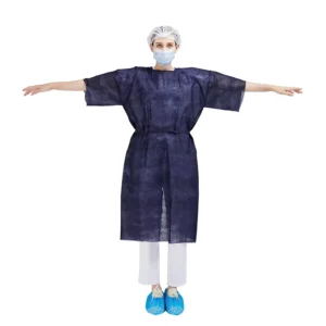 Kids Examination Scrub Suits Unisex Patient Gown Isolation Hospital Gown