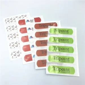 Kids Waterproof Band Aids Non Woven Band Aids 120pcs Breathable Transparent Pe Cartoon Bamboo Brown Band Aids