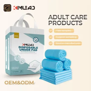 Kimlead Adult Nursing Pads Disposable Pads for the Elderly Adult Underpads 60×90