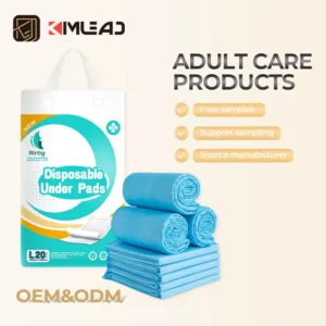 Kimlead Nursing Mat Adult Disposable Underpad Urine for Bed Under Incontinence Pads Medical 60 X 90 Free Sample
