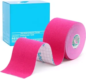 Kinesiology OEM Athletic Sports Tape Elastic Bandage with Hypoallergenic Glue and Breathable 5M X 5CM