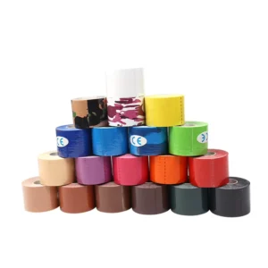 Kinesiology Tape Muscle Patch Elastic Exercise 5cm X 5m Cotton Spandex Bandage for Chest Support