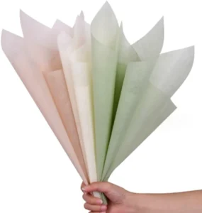 Korean Cotton Flower Wrapping Paper Non-Woven Pleated Withdrawable Flower Bouquet Paper Gift Paper
