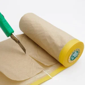 Kraft Paper Masking Tape Double Sided Adhesive Acrylic High Viscosity Auto Spray Paint Protective Paper Home Renovation Multiple