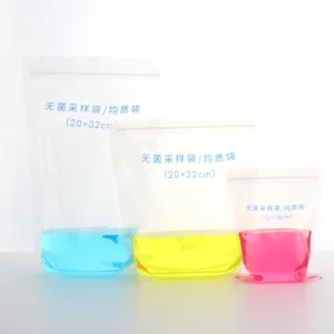 Lab Consumables Sterile Sampling Bag Disposable Wire Homogenizing Bag