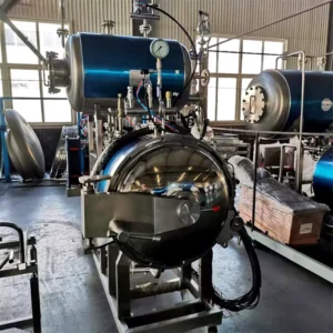 Lab Retort Food Factory Canned Pouch Food Industrial Processing CE ASME Certificated SUS304 Sterilizer Autoclave Machine