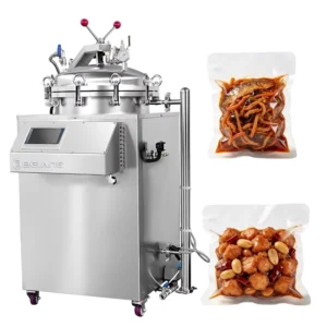 Lab Small-Batch Back Pressure Sterilizer for Aluminum Pouch Ready-to-Eat Food Shelf Stable Products