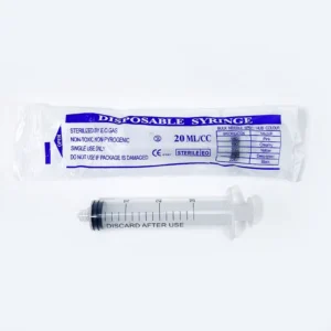 Lab Use Disposable Luer Lock slip Injection Plastic Sterile Syringe With Needle