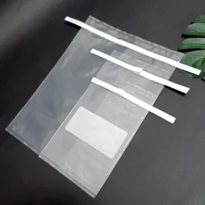 Laboratory 152X229MM Sterile Sample Bags Pouch with Wire Closure and Writing Area