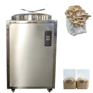 Laboratory Automatic 200 Liter High Temperature Steam Sterilization Autoclave with 304 Stainless Steel for Mushroom Cultivation