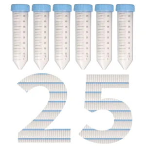 Laboratory Custom Scale Plastic Conical Bottom Blood Test Graduated Falcon Disposable Sterile 50ml Centrifuge Tube 50ml