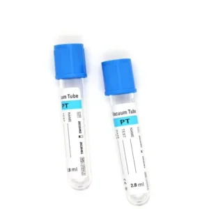 Laboratory Glass or PET Material Vacuum Blood Collection Tubes PT Tubes
