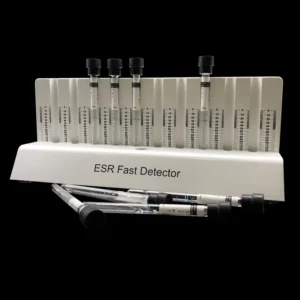 Laboratory Instrument Plastic Esr Tests 10 Specimen Glass Vacuum Blood Tube and Rack Stand