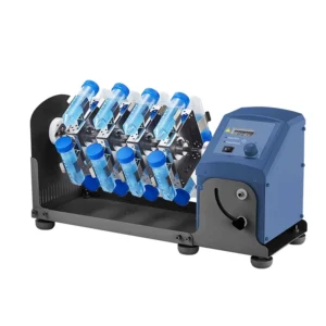 Laboratory Long shaft Rotary Mixer Multi tube Centrifuge Tube Vortex Stirring and Mixing Shaker