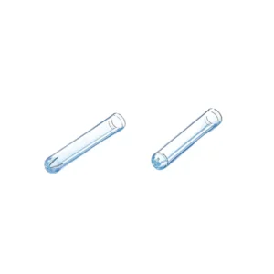 Laboratory Plastic 12*75mm 5ml Plain BD Test Tubes PS Blood Test Tubes With Test Tube Cup