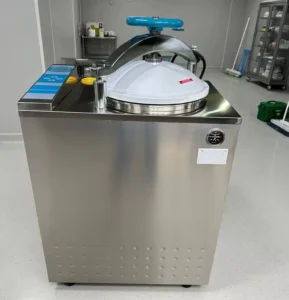 Laboratory Sterilizer Pulse Vacuum Steam Sterilizer Vertical Autoclave 100 Liter 75 Liter 50 Liter