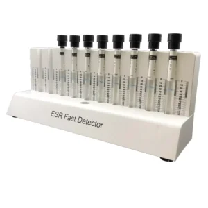 Laboratory Supplies Plastic White ESR Test Tube Rack Fast Detector for Blood Collection Tube