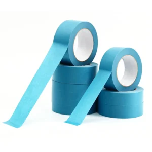 Lake Blue Paper Tape Paint Color Separation Art Painting Masking Tape Non Residual Adhesive UV Resistant Washi Paper Tape