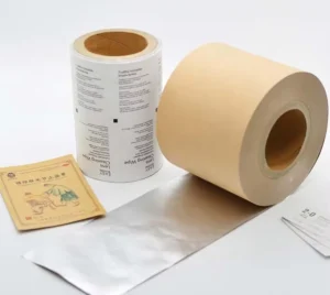 Laminated Paper for Powder Colored Aluminum Foil Roll Pharmaceutical Paper Al PE