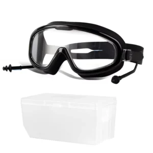 Large Frame Swim Goggles with Leak Proof Design