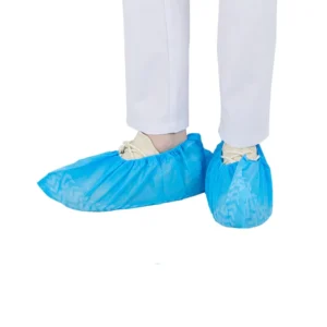 Large Size Anti Slip Waterproof Non Woven Disposable Shoe Covers Medical Surgical Safety Product