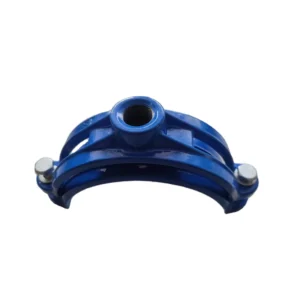 Large Tolerance Saddle Clamp Service Saddle Clamp with Thread Outlet for Water Feeding System