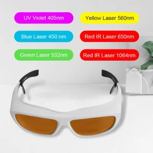 Laser Safety Glasses 1064nm 808nm 532nm 755nm Protective Goggles for IPL Fiber Laser Alexandrite Laser Eye Protection