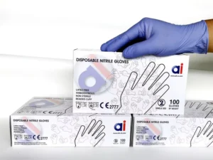 Latex Free PVC Gloves Chemical Resistance Industrial Touch Screen White Disposable Powder Free Vinyl Gloves Teeth Multipurpose