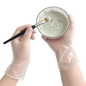 Latex Free PVC Gloves Waterproof Oil Resistant Anti Chemical Powder Free 3mil Disposable Clear Vinyl Gloves for Beauty Salon