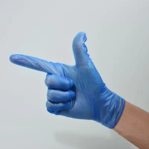 Latex free Vinyl Gloves Medical Examination Dental Health Care Powder Free Blue Clear Black Disposable 4mil PVC Gloves