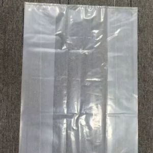 Ldpe Material Large Size Water Proof Transparent 20Mic Plastic Film Packaging Flat Plastic Bag for Supermarket