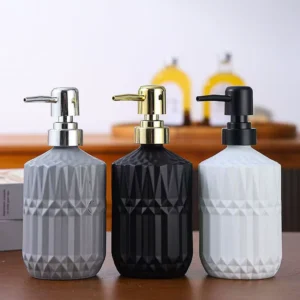 Lead free Hand Sanitizer Shampoo Bottle Dispenser Custom Hand Sanitizer Shampoo Foam Soap Bottles for Home Hotel Bathrooms