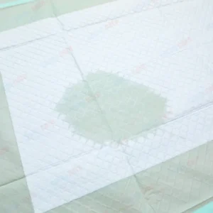 Leak Proof Underpad With Positioning Tape Hospital Grade Underpad With Adhesive Disposable Incontinence Pad With Adhesive Strip