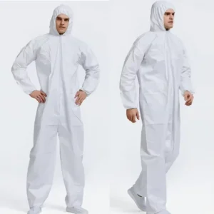 Level 4 Traje Desechable Tyvek Coverall Healthcare Uniforms Waterproof Lab Coat Tybek Painting Suit Petroleum Chemical
