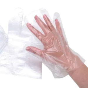 Lightweight Disposable Thick Customizable Protective Plastic Gloves 0.5g Food Grade 26cm Tear-Resistant Anti-Slip Odor-Resistant