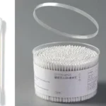 Lightweight Portable Bamboo Cotton Swabs Double Tip Disposable Cotton Buds Travel Essential