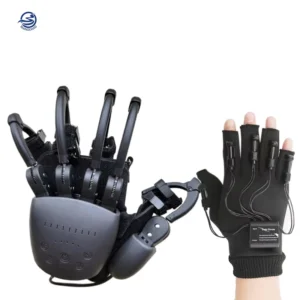 Lightweight Reusable Durable Exoskeleton Gloves for Stroke Hemiplegia Finger Rehabilitation Portable Unisex Homecare Physical