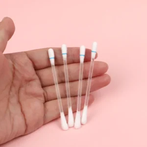 Liquid Filled Cotton Bud Soft Double Head Swab for Makeup