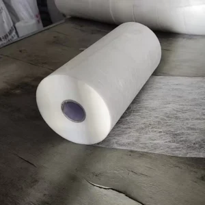 Long Fibre 100% Polyester Lightweight Disposable Medical Two Component Spunbond Non woven Fabric Air Filtration Raw Material