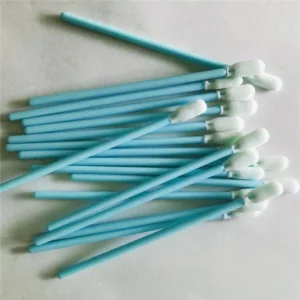 Long Handle Industrial Cleanroom Large Head Foam Swab Polypropylene Handle Electronic LCD Customizable Length