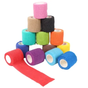 Lot 5cm Gym Cohesive Bandage Bulk Fitness Wrist Support Unisex Nonwoven Elastic Weight Lifting