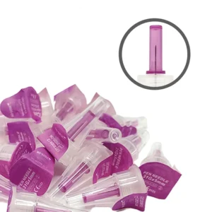 Low MOQ 100 Pcs Pack 32g 4mm Veterinary Pen Needle 31g 5mm 6mm 8mm Human Insulin Needle CE Certified Class I